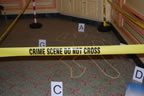 Cena con delitto: crime scene do not cross